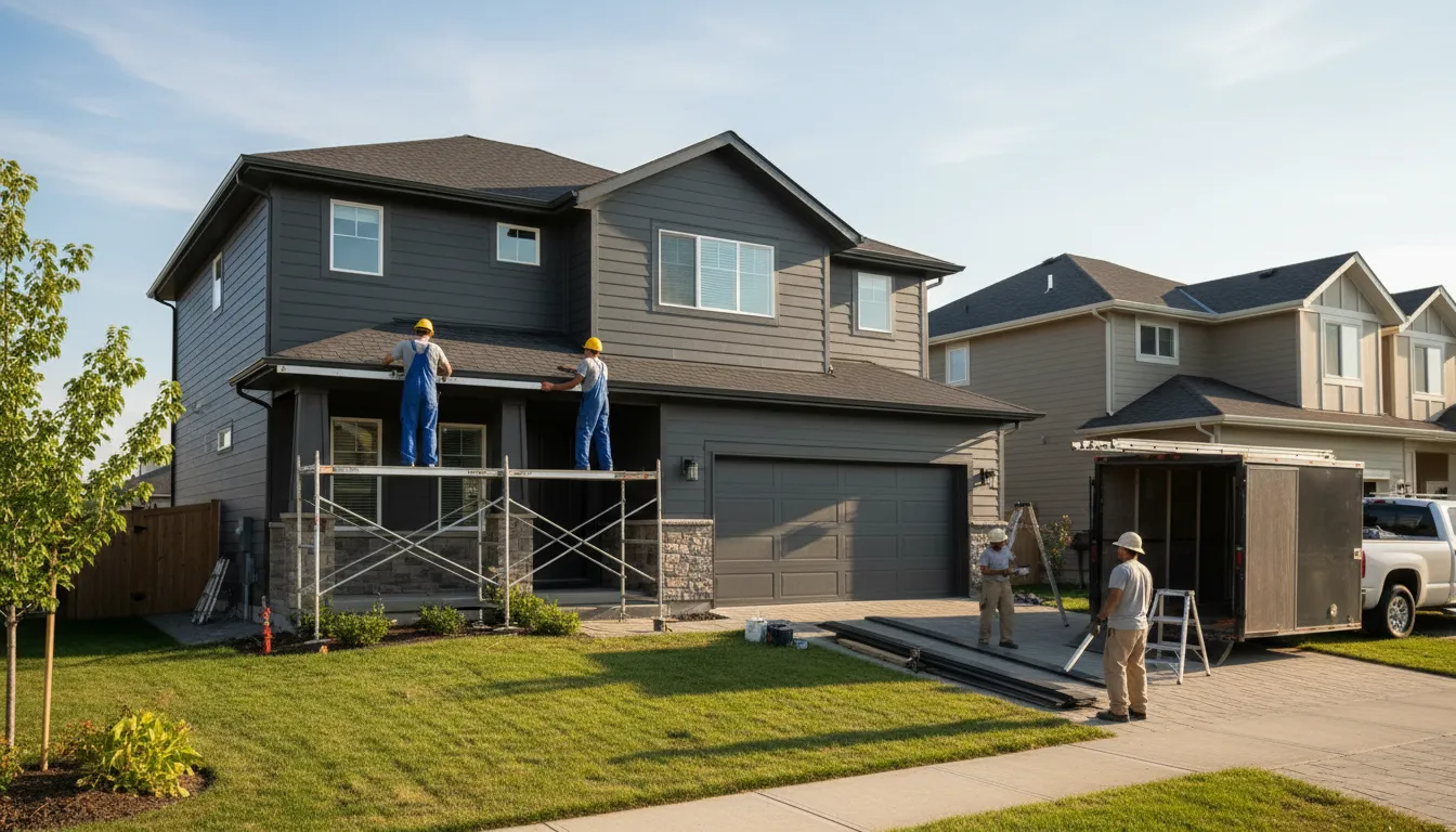 Siding in Blanchester